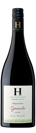 Hayes Family Wines Vineyard Series Glengrae Old Bush Block Grenache 2023 Barossa Valley